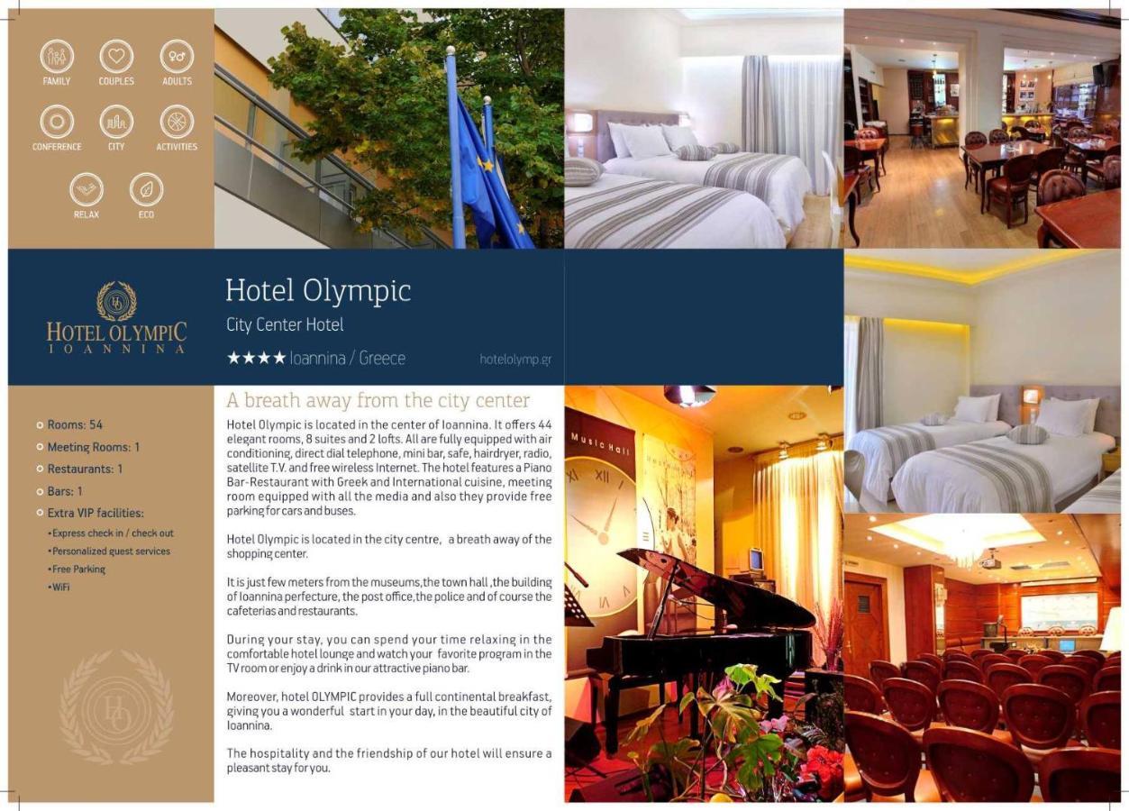 Hotel Olympic Ioannina Exterior photo